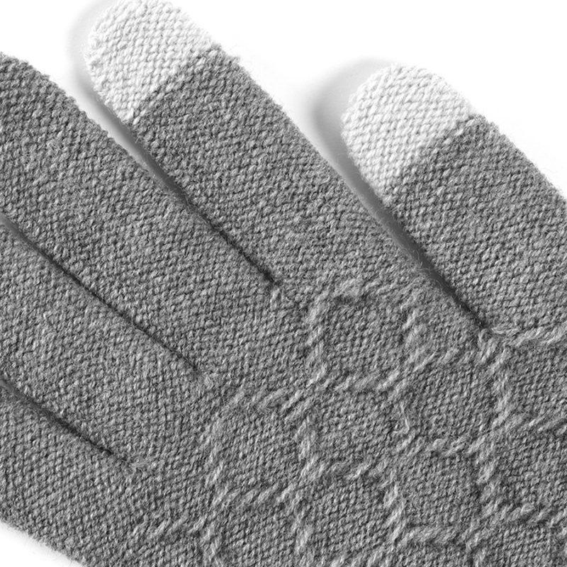 Перчатки сенсорные белые