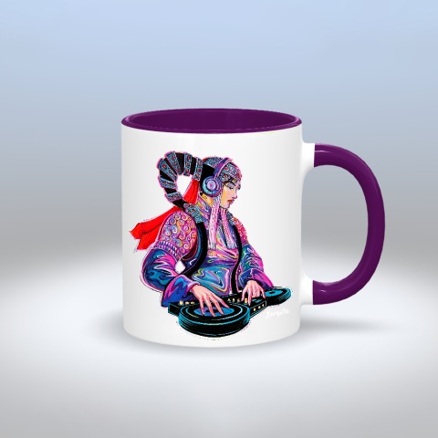 Кружка «Девушка ди-джей »