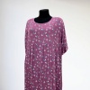 Платье повседневное, фиолетовое
