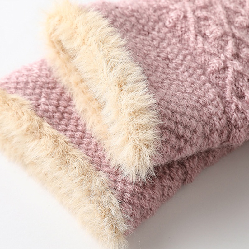 Перчатки подростковые серо-голубые