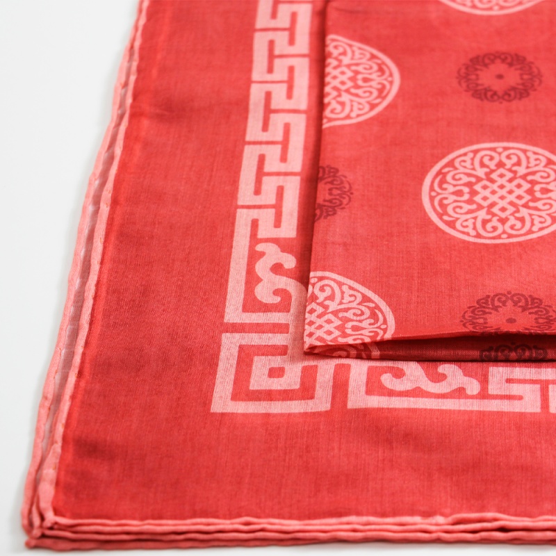 Платок Вискоза коралловый