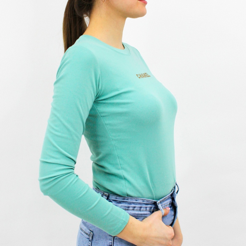 Лонгслив молодежный, ментол